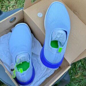 Oofos OOmg Women's Sport Low purple fade 7